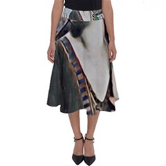 Lady Of Summer 1920 Art Deco Perfect Length Midi Skirt by NouveauDesign