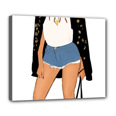 Beyonce Deluxe Canvas 24  X 20   by NobleIllustrations