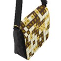 Autumn Leaves Pattern Flap Messenger Bag (S) View2