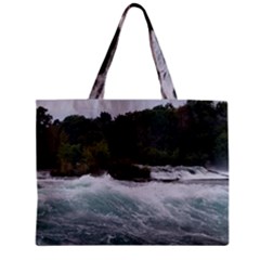 Sightseeing At Niagara Falls Zipper Mini Tote Bag by canvasngiftshop