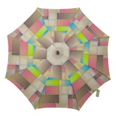 Background Abstract Grid Hook Handle Umbrellas (medium) by Nexatart
