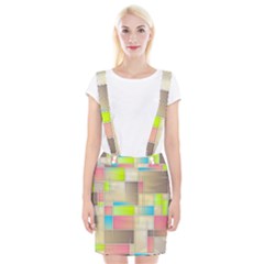Background Abstract Grid Braces Suspender Skirt by Nexatart