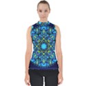 Mandala Blue Abstract Circle Shell Top View1