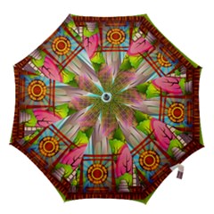 Zen Garden Japanese Nature Garden Hook Handle Umbrellas (small) by Nexatart