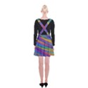 Colorful Background Suspender Skater Skirt View2