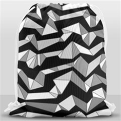 Polynoise Lowpoly Drawstring Bag (large) by jumpercat