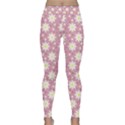 Daisy Dots Pink Classic Yoga Leggings View1