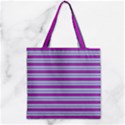 Color Line 4 Zipper Grocery Tote Bag View1
