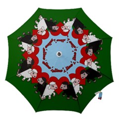 Valentines Day - Sheep  Hook Handle Umbrellas (medium) by Valentinaart
