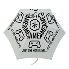 Gamer Mini Folding Umbrellas by Valentinaart