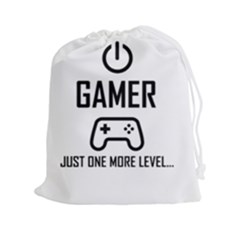 Gamer Drawstring Pouches (xxl) by Valentinaart