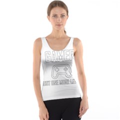 Gamer Tank Top by Valentinaart