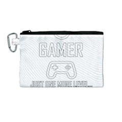 Gamer Canvas Cosmetic Bag (medium) by Valentinaart