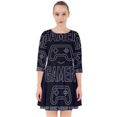 Gamer Smock Dress by Valentinaart