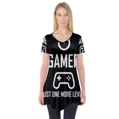 Gamer Short Sleeve Tunic  by Valentinaart