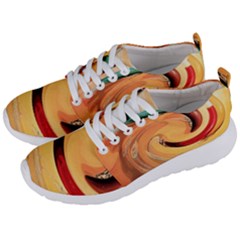 Spiral Abstract Colorful Edited Men s Lightweight Sports Shoes by Nexatart