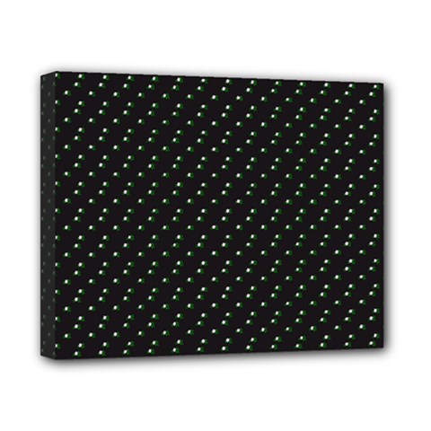 Pink Flowers On Black Canvas 10  X 8  by snowwhitegirl