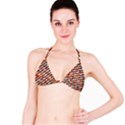 mosaic pattern quilt pattern Bikini Top View1