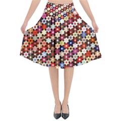 Tp588 Flared Midi Skirt by paulaoliveiradesign