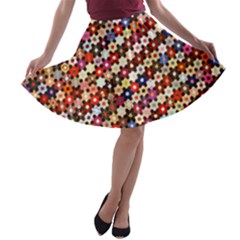 Tp588 A-line Skater Skirt by paulaoliveiradesign