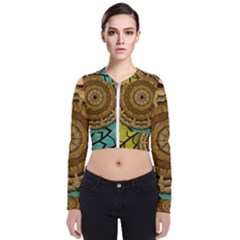 Kaleidoscope Dream Illusion Bomber Jacket by Nexatart