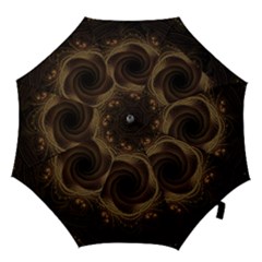 Beads Fractal Abstract Pattern Hook Handle Umbrellas (medium) by Nexatart