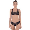 Beads Fractal Abstract Pattern Criss Cross Bikini Set View1