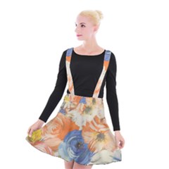 Texture Fabric Textile Detail Suspender Skater Skirt by Nexatart