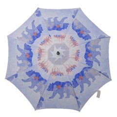 My Tribe,modern Art Hook Handle Umbrellas (medium) by NouveauDesign