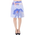 My tribe,modern art Velvet High Waist Skirt View1