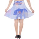 My tribe,modern art Velvet High Waist Skirt View2