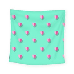 Love Heart Set Seamless Pattern Square Tapestry (small) by Nexatart