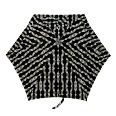 Wavy Stripes Pattern Mini Folding Umbrellas by dflcprints