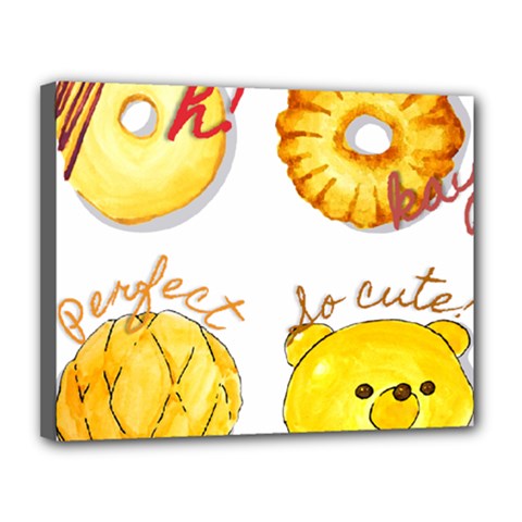 Bread Stickers Canvas 14  X 11  by KuriSweets