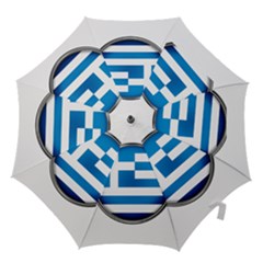 Greece Greek Europe Athens Hook Handle Umbrellas (medium) by Nexatart
