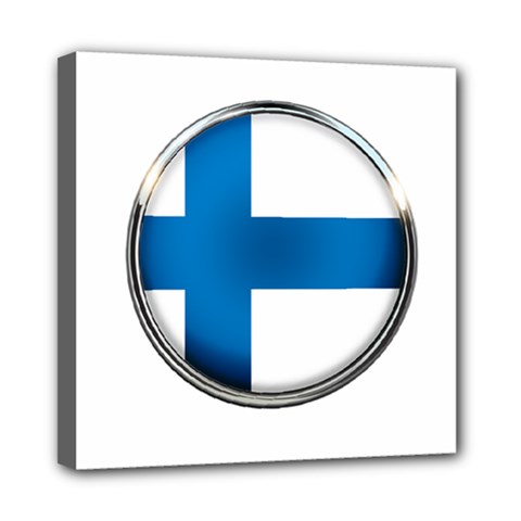 Finland Country Flag Countries Multi Function Bag	 by Nexatart