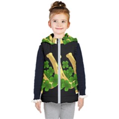  St  Patricks Day  Kid s Puffer Vest by Valentinaart