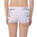 Cute mouse - Valentines day Boyleg Bikini Bottoms View2