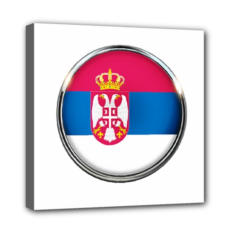 Serbia Flag Icon Europe National Multi Function Bag	 by Nexatart