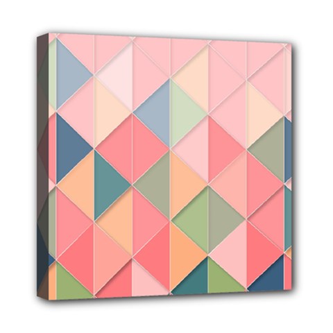 Background Geometric Triangle Multi Function Bag	 by Nexatart
