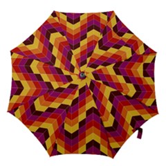Geometric Pattern Triangle Hook Handle Umbrellas (medium) by Nexatart