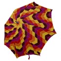Geometric Pattern Triangle Hook Handle Umbrellas (Small) View2