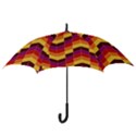 Geometric Pattern Triangle Hook Handle Umbrellas (Small) View3