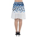 Flat Tech Camouflage Reverse Blue Chiffon Wrap View2