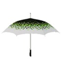 Flat Tech Camouflage Reverse Green Straight Umbrellas View3
