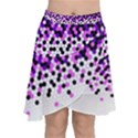 Flat Tech Camouflage Reverse Purple Chiffon Wrap View1