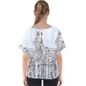 Architecture Building Design V-Neck Dolman Drape Top View2