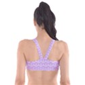 Damask Lilac Plunge Bikini Top View2