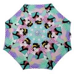 Japanese Abstract Straight Umbrellas by snowwhitegirl