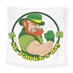 St  Patricks Day Square Tapestry (large) by Valentinaart